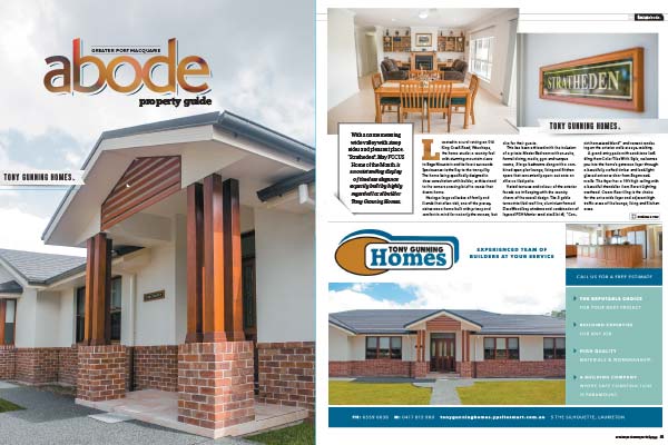 Davy and Watt Building Design featured in Abode 2013